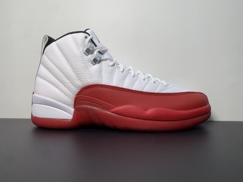 原装材料正确盒子！出货 乔丹12代 Air Jordan 12 “Cherry” 樱桃红 货号：CT8013-116 号码:  7-13 有11.5
