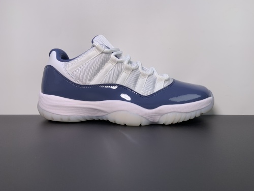 Air Jordan 11 Low “Diffused Blue”午夜蓝低帮货号：FV5104-104 尺码：36-47.5