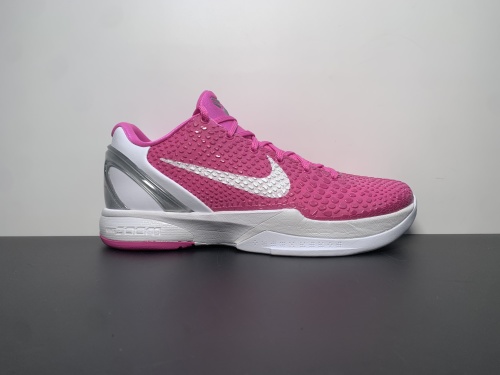 Nike Kobe 6 Kay Yow Think Pink 复刻S2纯原生产线 科比六代 乳腺癌 #Zoom Turbo气垫➕后掌EVA缓震 40-48,5