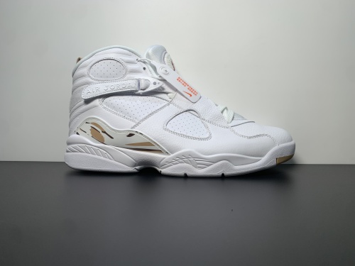 乔丹8代 Air Jordan 8 OVO 白金色  货号:AA1239-135 尺码:7-14