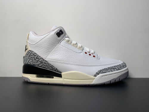 外贸版，东莞裁片， aj3做旧白水泥36-48.5. 有45.5