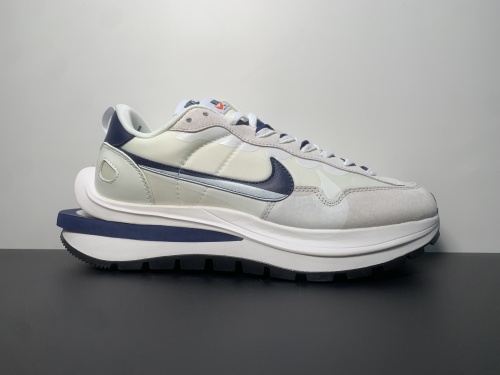 高级感拉满  Sacai x VaporWaffle “Tour Yellow ”华夫三代3.0 走秀重磅联名 新配色  米白蓝   货号:DD1875-109 尺码：36-47.5