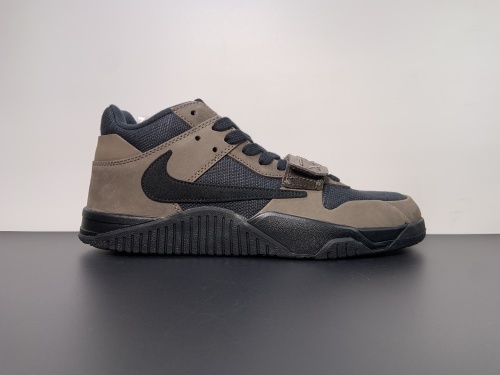 原装版本 Travis Scott x Air Jordan 1 Low JACK新倒勾 黑棕倒勾 魔术扣 低帮 货号:FZ8117-204 号码:36-48.5