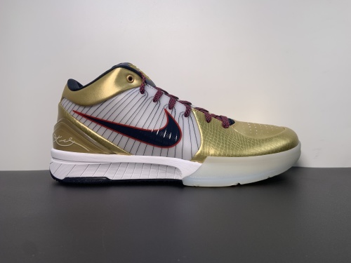 S2版本 耐克Nike Kobe 4 Protro “Philly” 白金枣红色  货号:FQ3545-400 号码:40-48.5