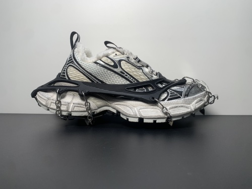 加绒版3XL（可带冰爪配件） BALENCIAGA 3XL Sneakers 巴黎世家十代 3XL巴黎老爹一脚蹬系列复古做旧 正确手工做旧+磨损效果+原厂组合底，35-46