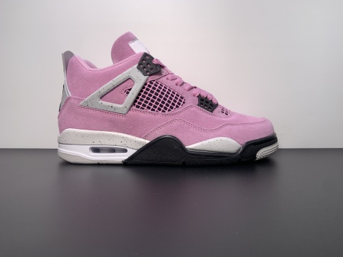 乔丹4代 Air Jordan 4 WMNS “Orchid” 猛男粉色  货号:AQ9129-501 号码:36-47.5