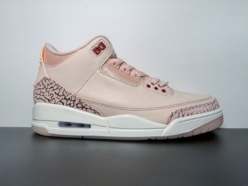 乔丹3代 「情人节」Air Jordan 3 WMNS 情人节 粉色  货号:HJ0178-600 号码:36-47.5