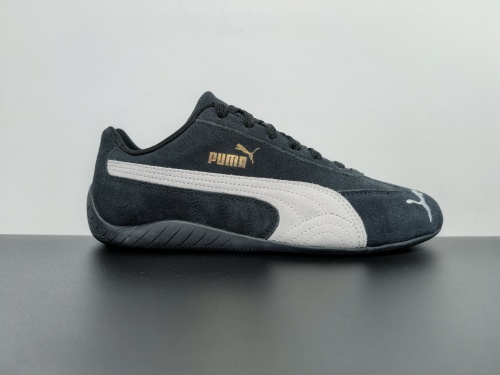顶配 彪马Puma Speedcat OG"White Red"极速赛车系列低帮德训风拼接复古百搭休闲运动赛车鞋“翻毛黑白LOGO”398846 01 尺码：36-45