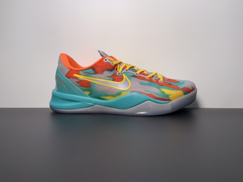 科比新配色，S2顶级版本! Nike Kobe 8 Protro "Venice Beach" 货号：FQ3548-001
