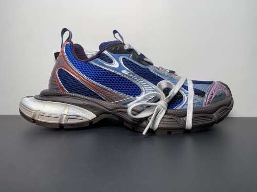 Balenciaga 官方同步 巴黎世家全新3XL Syede做旧十代半 潮流跑鞋做旧老爹鞋 ，鞋身从之前超纤TPU改成反绒超纤，不管是从外观还是舒适度都更上一个台阶，官方全配件鞋盒 鞋带 防尘纸配套