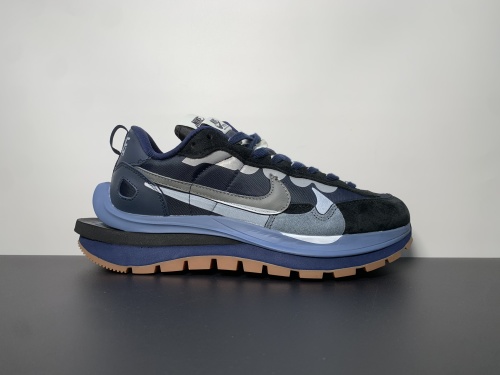 耐克Sacai x VaporWaffle “Tour Yellow ”华夫三代3.0 深蓝白橡胶  货号:DD1875-700  号码:36-47.5