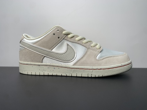 Nike SB Dunk Low Premium “Valentine’s Day”米白 货号：FZ5654-100 尺码：36–47.5