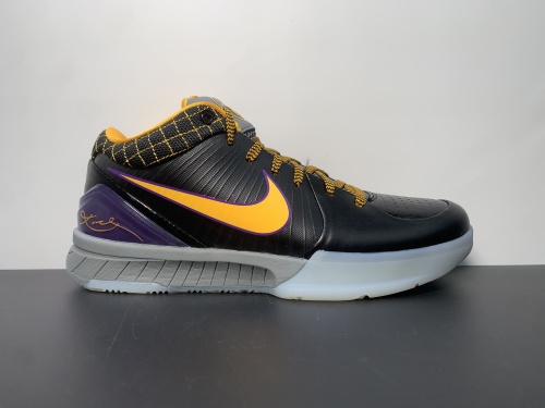 原装版本！ Nike Kobe 4 Protro “Carpe Diem” 黑黄紫色  货号:AV6339-001 号码:7-14=40-48.5