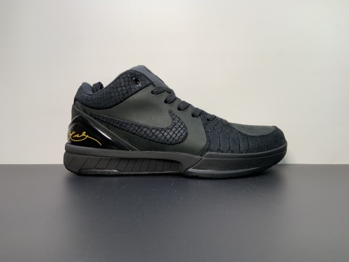 OG版 Nike Kobe 4 Protro “Black Mamba”黑曼巴 货号：FQ3544-001 尺码：40-48.5