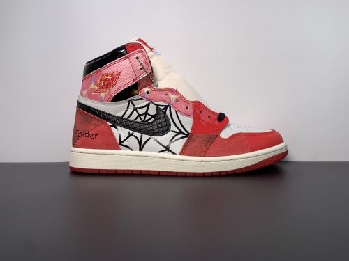 纯原版本 乔丹1代 Air Jordan 1 High OG “Next Chapter”SPIDEr 2.0 蜘蛛侠网色  货号：DV1748-601 号码：7-14