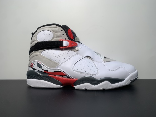 新款出货！ Air Jordan 8 Retro Bugs Bunny 2013 兔八哥 高帮篮球鞋 白灰 款号:305381-103 尺码:7-13