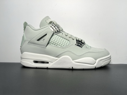 Air Jordan 4 Retro“ Seafoam”耐磨透气中帮复古篮球鞋男款绿色 码数：40-47.5 货号：HV0823 003