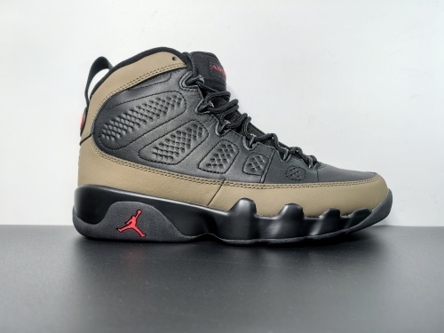 Air Jordan 9 “Olive”黑棕 货号: HV4794-030 尺码:40-47.5(7-13)