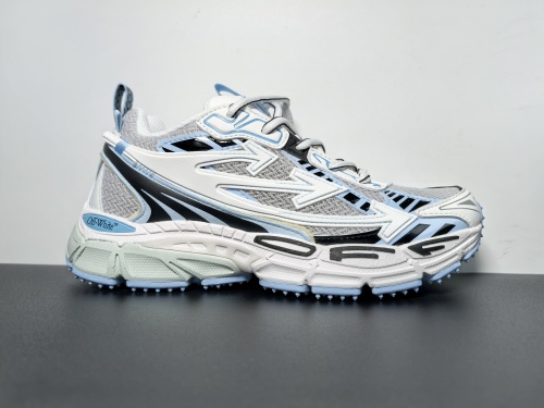 外贸版出货，OW跑鞋系列，白天蓝，36-47码