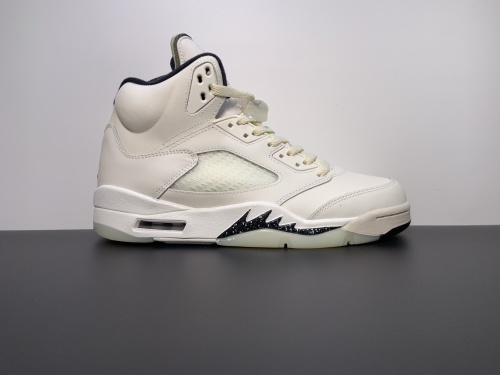 Air Jordan 5 Retro  SE " Sail " 白奥利奥 货号：FN7405-100 尺码：40-47.5