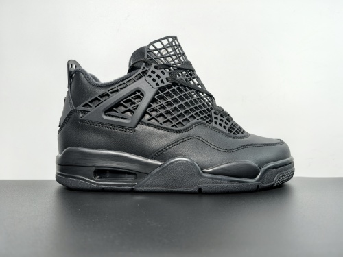 Air Jordan 4 NET “Black”黑色 货号：FN7251-001 尺码：36-47.5  ​