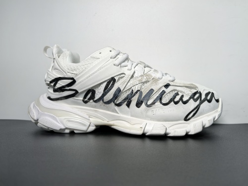 巴黎3.0白色涂鸦35-46