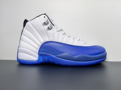 东莞裁片出货 ​乔丹12代 Air Jordan 12 “Blueberry” 蓝莓  货号：CT8013-140 号码：7.5-13有11.5
