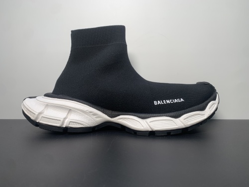 巴黎世家 袜子鞋 白黑色 全码出货 市场目前热度最高 销量王者版本 尺码：35-46 全码出货