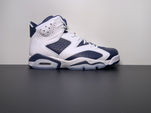 原装版本！ 2024’s Air Jordan 6 “Olympic” Retro Is True To The 2000 Original 白深蓝红色 货号:CT8529-164 号码:7-13