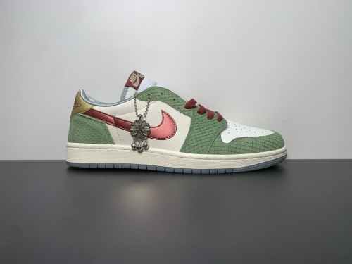 Air Jordan 1 Low OG “Chinese New Year”龙年限定 货号：FN3727-100.尺码：36-47.5