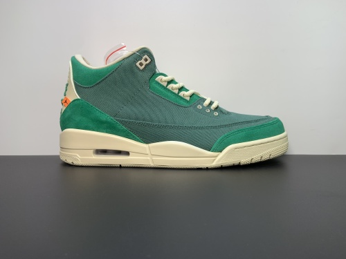 Air Jordan 3 Retro OG SPWMNS"Bicoastal" 乔丹3代NCA联名绿麂皮 货号：FZ7974-300 尺码：36-47.5