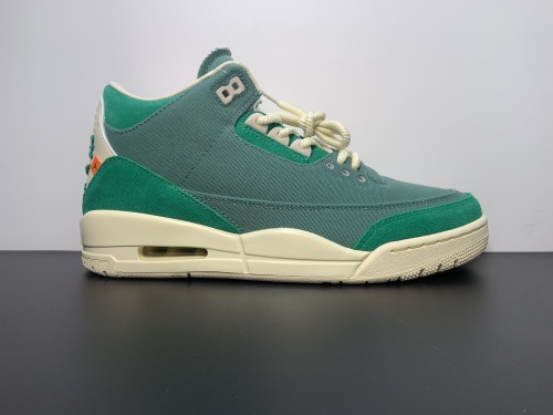 外贸版  Nina Chanel Abney x Air Jordan 3 OG SP WMNS怪钩联名  货号：FZ7974-300 尺码4-13(36-47.5)