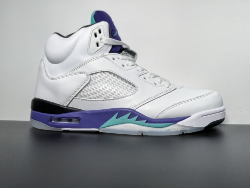 Air Jordan 5 Retro "Grape" AJ5 乔5白紫葡萄 136027-108 尺码：40-47.5