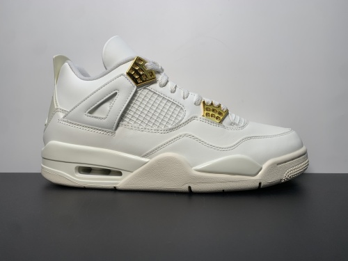 Air Jordan 4 WMNS “Sail”白金 货号：AQ9129-170 尺码:  36-48.5