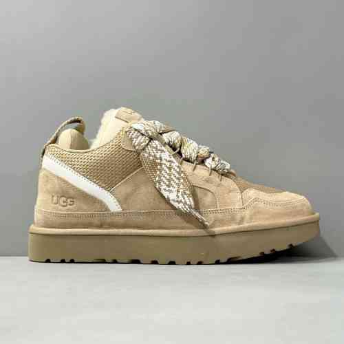 BK版本 梅尔休-沙色1144032-SAN UGG 绒面革 简约舒适 耐 低帮 板鞋 女款 沙色