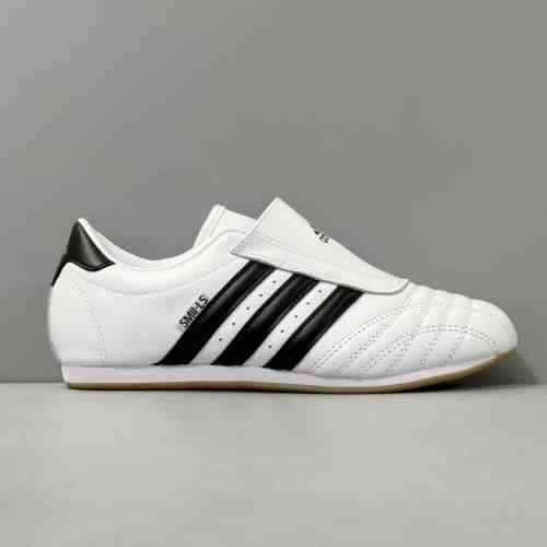 V版顶级 白色JQ4774 阿迪达斯三叶adidas originals Taekwondo 运动舒适 防滑耐磨包裹性 低帮 训练鞋 女款 白黑