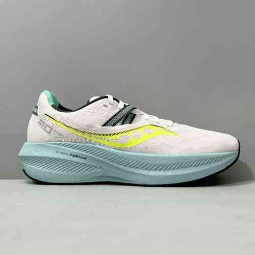 LG版本 灰黄S20759-15 索康尼Saucony Triumph 20 舒适缓震 网布减震防滑耐磨回弹 低帮 休闲跑步鞋 男女同款 灰黄