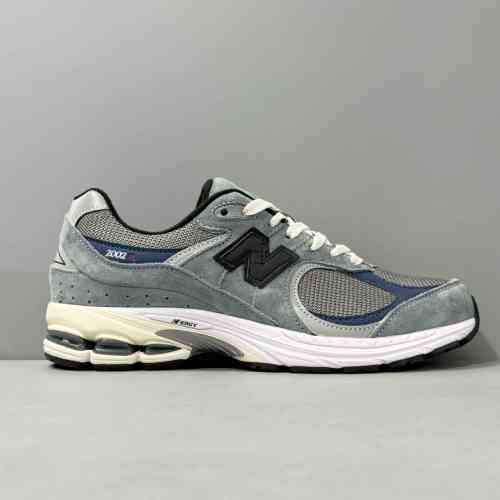炸天版本 灰蓝黑M2002RU2  新百伦NB2002R  JJJJound x New Balance 2002R 防滑耐磨 低帮跑步鞋 男女同款