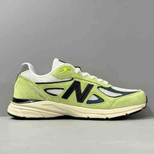 XC版本 绿色U990NB4 New Balance NB 990 V4 运动休闲耐磨透气 低帮跑步鞋 男款 绿色