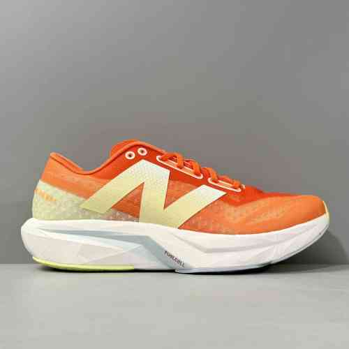 VK版本 橙黄WFCXLR4 New Balance FuelCell Rebel V4 NB FuelCell 舒适百搭减震防滑 低帮跑步鞋 橙黄