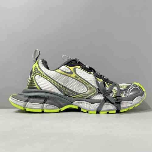 超神版本 白黄黑跟734734W3XL59237 Balenciaga巴黎世家 3XL 圆头系带 低帮 老爹鞋