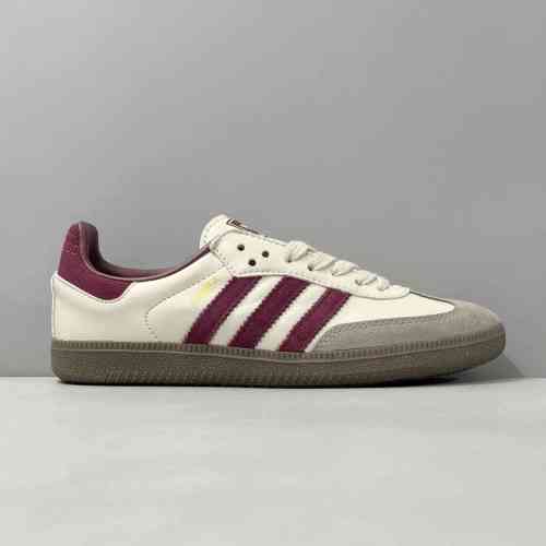 HZ版本 褐色ID1482 阿迪达斯三叶草 adidas originals SAMBA OG 舒适百搭 耐透气低帮 生活休闲鞋 男女同款 褐色