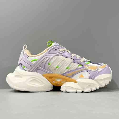 YH版本 XLG紫色IH7802 阿迪达斯三叶草adidas VENTO XLG DELUXE 舒适减震防滑 低帮休闲跑步鞋 男女同款 紫色
