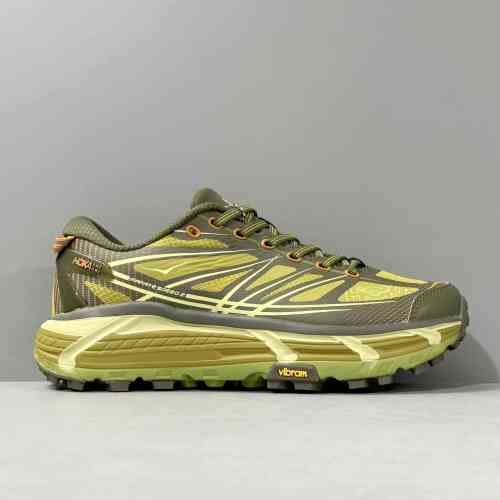 AW版本 玛法特2 黄金橄榄1126851-DOGL HOKA ONE ONE Mafate Speed 2 飞速玛法特2 防滑耐磨 低帮 跑步鞋 男女同款