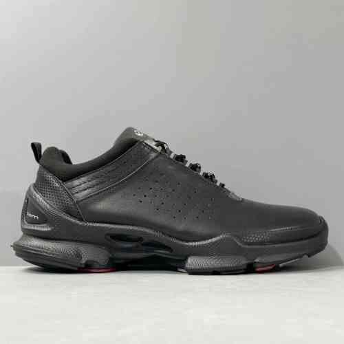 BK版本 黑红09150401001 ecco爱步 舒适时尚防滑耐磨 低帮跑步鞋 男款