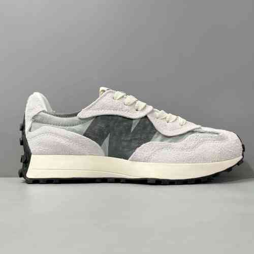 XY版本 解构/灰白黑U327WCA NB327   New Balance 327 舒适减震耐磨 低帮 训练跑步鞋