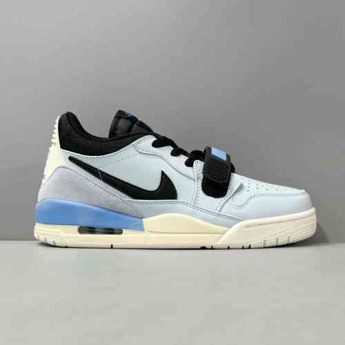 PP版本 淡蓝色CD7069-400 Jordan Legacy 312 Low 防滑耐磨 低帮 复古篮球鞋 GS