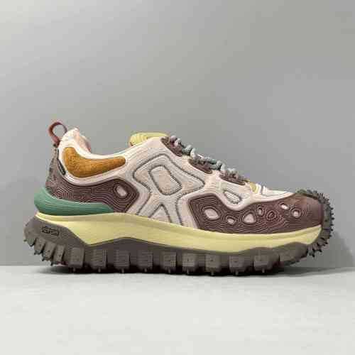 DH版本 SB联名棕橙M327551K Salehe Bembury x Moncler盟可睐 Trailgrip 圆头系带 生活休闲鞋 男女同款 棕色