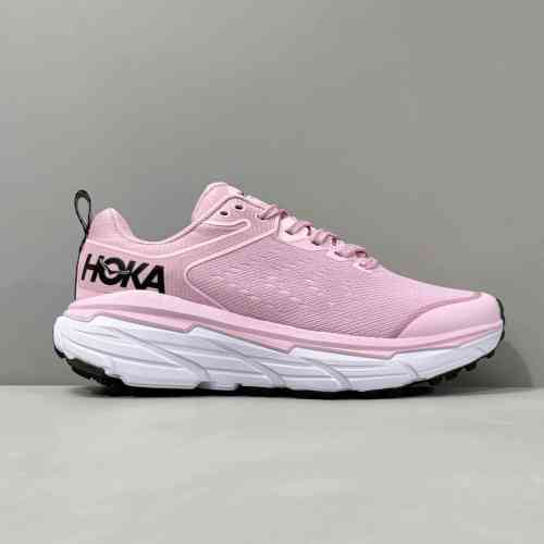 LH版本 挑战者6-粉色1106512-SSEG HOKA ONE ONE Challenger ATR 6 越野 织物减震防滑耐磨透气 低帮跑步鞋