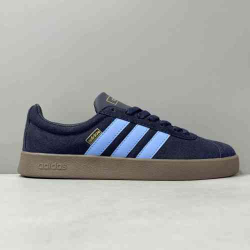 NEO蓝金GY2257 adidas neo Vl Court Lifestyle 舒适 防滑耐磨 低帮 板鞋 男款 蓝金